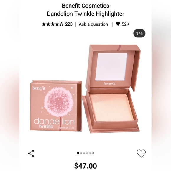 Benefit Dandelion Twinkle - Picture 3 of 3